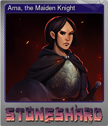 Series 1 - Card 1 of 9 - Arna, the Maiden Knight