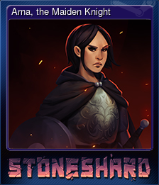 Series 1 - Card 1 of 9 - Arna, the Maiden Knight