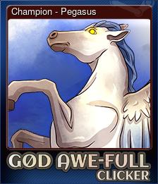Series 1 - Card 10 of 10 - Champion - Pegasus