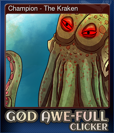 Series 1 - Card 7 of 10 - Champion - The Kraken