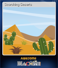 Series 1 - Card 5 of 7 - Scorching Deserts