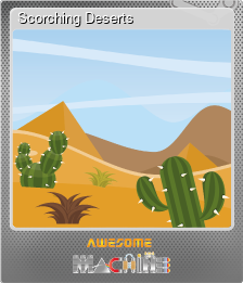 Series 1 - Card 5 of 7 - Scorching Deserts
