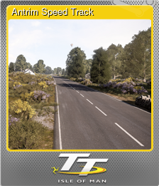 Series 1 - Card 9 of 9 - Antrim Speed Track