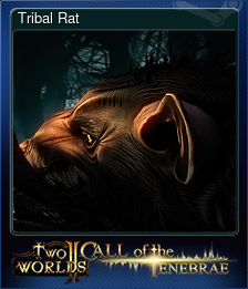 Series 1 - Card 5 of 8 - Tribal Rat