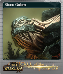 Series 1 - Card 1 of 8 - Stone Golem