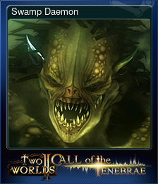 Series 1 - Card 4 of 8 - Swamp Daemon