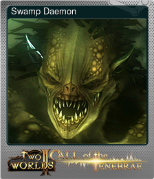 Series 1 - Card 4 of 8 - Swamp Daemon