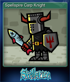 Series 1 - Card 3 of 8 - Spellspire Carp Knight