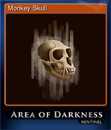 Series 1 - Card 6 of 8 - Monkey Skull