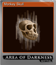 Series 1 - Card 6 of 8 - Monkey Skull