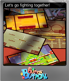 Series 1 - Card 5 of 8 - Let's go fighting together!