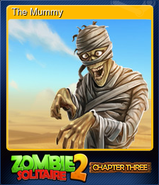Series 1 - Card 3 of 5 - The Mummy