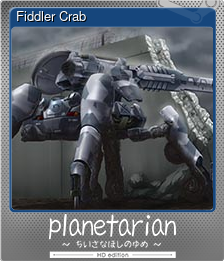 Series 1 - Card 1 of 5 - Fiddler Crab
