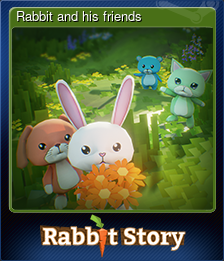Series 1 - Card 1 of 15 - Rabbit and his friends