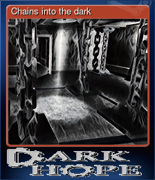 Series 1 - Card 5 of 5 - Chains into the dark