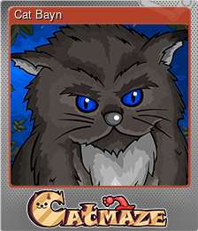 Series 1 - Card 2 of 5 - Cat Bayn