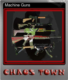 Series 1 - Card 2 of 5 - Machine Guns