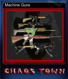 Series 1 - Card 2 of 5 - Machine Guns