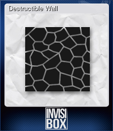 Series 1 - Card 1 of 10 - Destructible Wall
