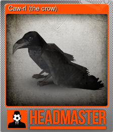 Series 1 - Card 4 of 6 - Caw-rl (the crow)