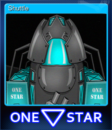 Series 1 - Card 1 of 5 - Shuttle