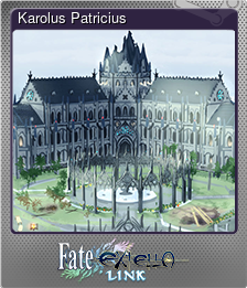 Series 1 - Card 8 of 11 - Karolus Patricius