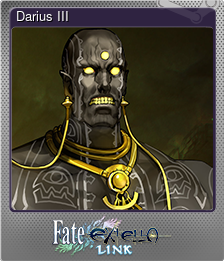 Series 1 - Card 7 of 11 - Darius III