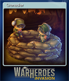 Series 1 - Card 4 of 5 - Grenadier