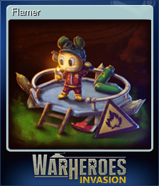 Series 1 - Card 5 of 5 - Flamer