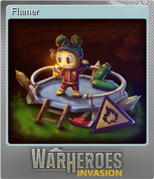 Series 1 - Card 5 of 5 - Flamer