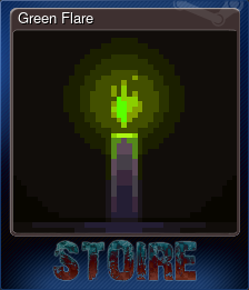 Series 1 - Card 5 of 5 - Green Flare