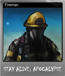 Series 1 - Card 4 of 6 - Fireman