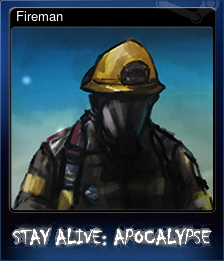 Series 1 - Card 4 of 6 - Fireman