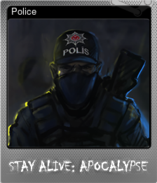 Series 1 - Card 1 of 6 - Police