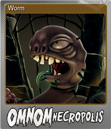 Series 1 - Card 5 of 5 - Worm