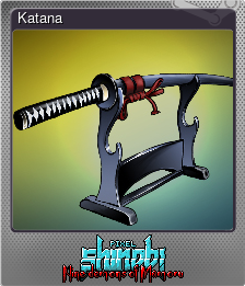 Series 1 - Card 4 of 5 - Katana