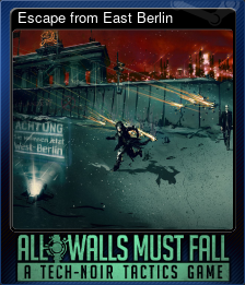 Series 1 - Card 1 of 12 - Escape from East Berlin