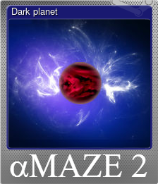 Series 1 - Card 5 of 6 - Dark planet