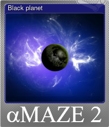 Series 1 - Card 4 of 6 - Black planet