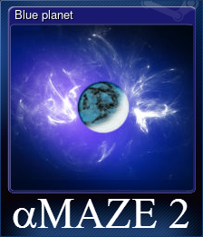 Series 1 - Card 6 of 6 - Blue planet
