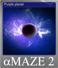 Series 1 - Card 3 of 6 - Purple planet