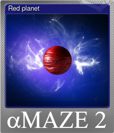Series 1 - Card 1 of 6 - Red planet