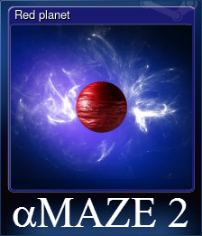 Series 1 - Card 1 of 6 - Red planet