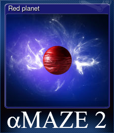 Series 1 - Card 1 of 6 - Red planet