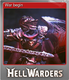 Series 1 - Card 2 of 7 - War begin