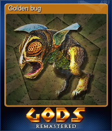 Series 1 - Card 3 of 14 - Golden bug