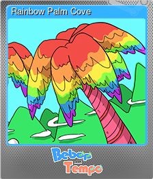 Series 1 - Card 1 of 5 - Rainbow Palm Cove