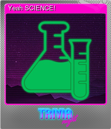 Series 1 - Card 1 of 6 - Yeah SCIENCE!