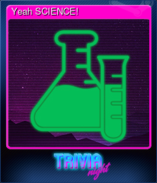 Series 1 - Card 1 of 6 - Yeah SCIENCE!