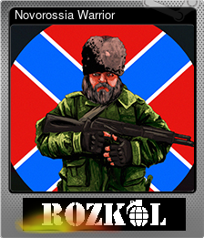 Series 1 - Card 2 of 5 - Novorossia Warrior